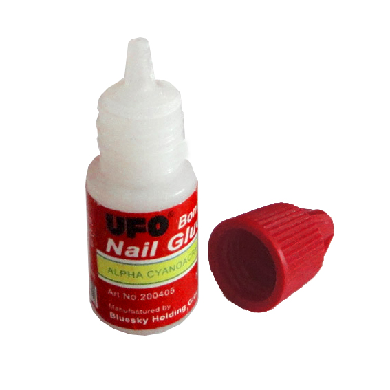 5ml 紅色圓六角指甲膠