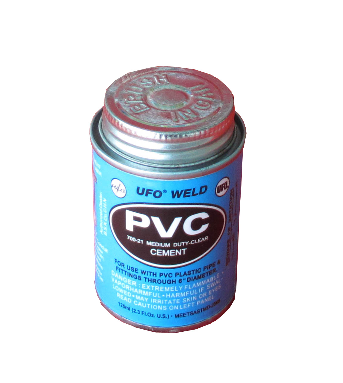125ml鐵罐PVC膠水（藍色標(biāo)簽）